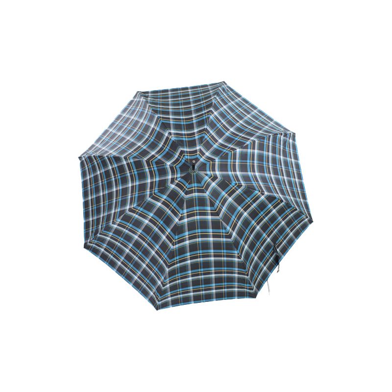 Parapluie Canne Fran Ais Cossais Bleu Pour Femme