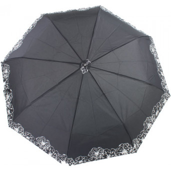 Parapluie pliant automatique noir grande taille poignée courbe - Parapluies/ parapluie pliant homme 