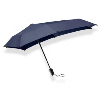 Parapluie tempête anti-vent, pliant, ne se retourne pas - bleu marine