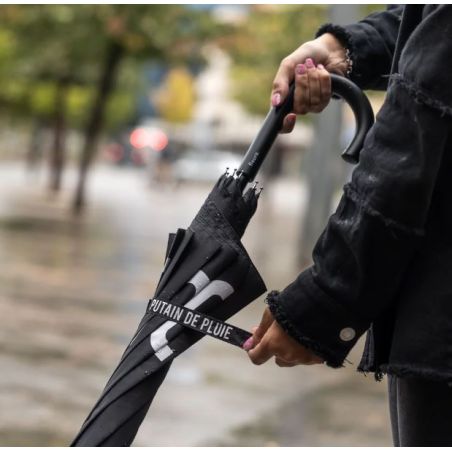 Grand parapluie fantaisie putain de pluie