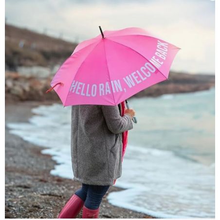 Grand parapluie fantaisie hello rain