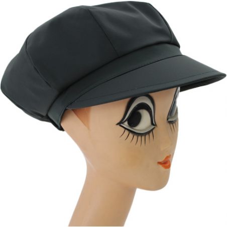 Casquette de pluie vert anglais pour femme 