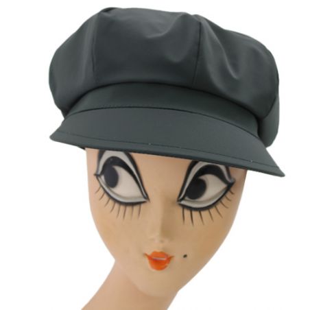 Casquette de pluie vert anglais pour femme 