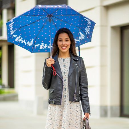 Petit parapluie pliant anglais chiens family