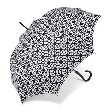 Parapluie Pierre Cardin black and white