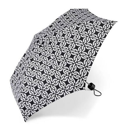 Mini parapluie pliant vintage Cardin black and white