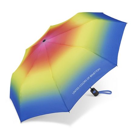 Parapluie pliant multicolore Benetton