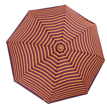 Parapluie pliant marinière violet fabrication française