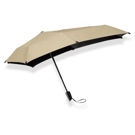 Parapluie pliant tempête Senz champagne ouverture fermeture automatique