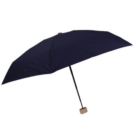 Micro parapluie écologique bleu avec étui