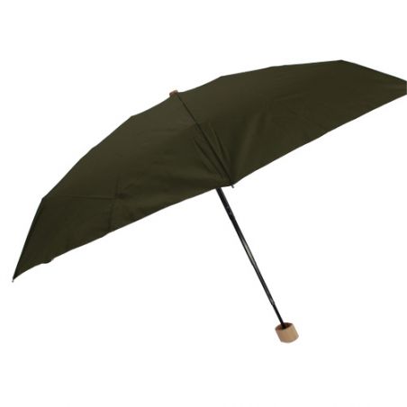 Mini parapluie écologique vert avec étui