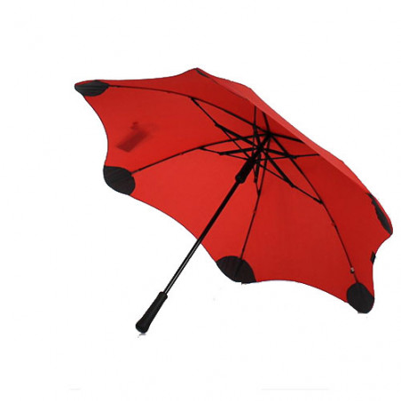 Parapluie femme tempête Knirps - Long uni bordeaux automatique