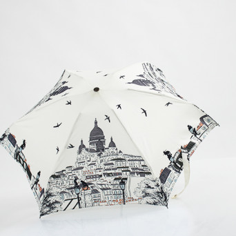 Mini parapluie pliant à poche  Anti-vent, anti-uv – Grandado